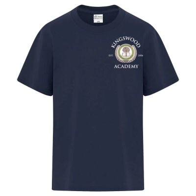 Youth - Everyday Cotton Blend  Tee Front Logo  Thumbnail